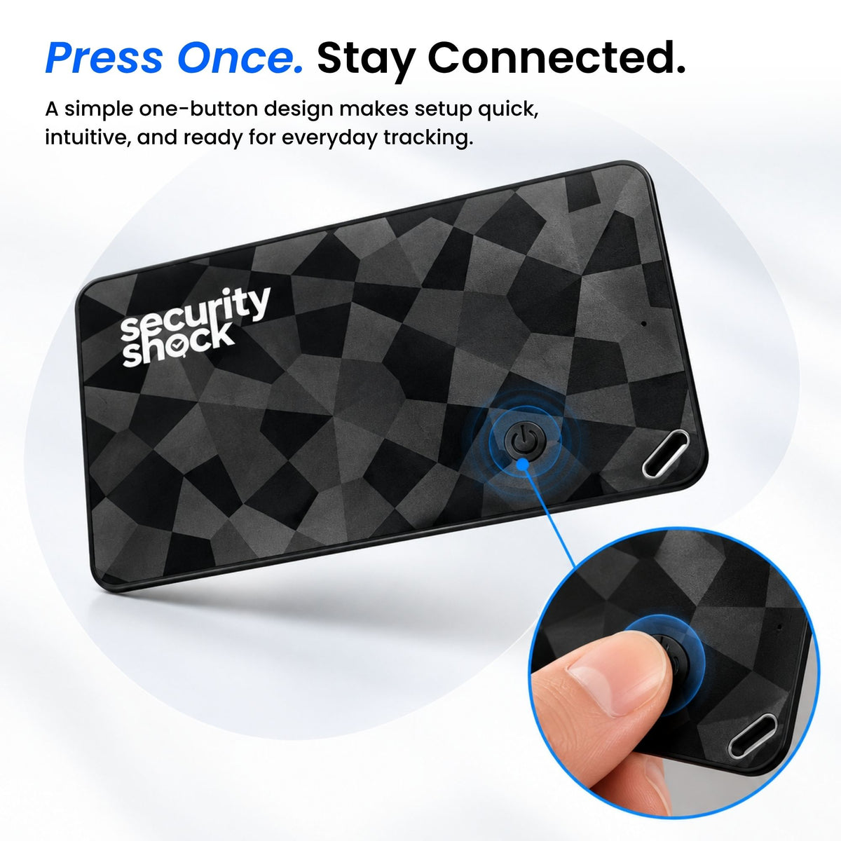 Securityshock™ Tracking Card