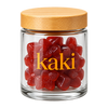 Kaki Bamboo Lid Glass Jar Storage ($24.99 Value)